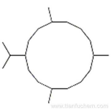 Cyclotetradecane,1,7,11-trimethyl-4-(1-methylethyl) CAS 1786-12-5